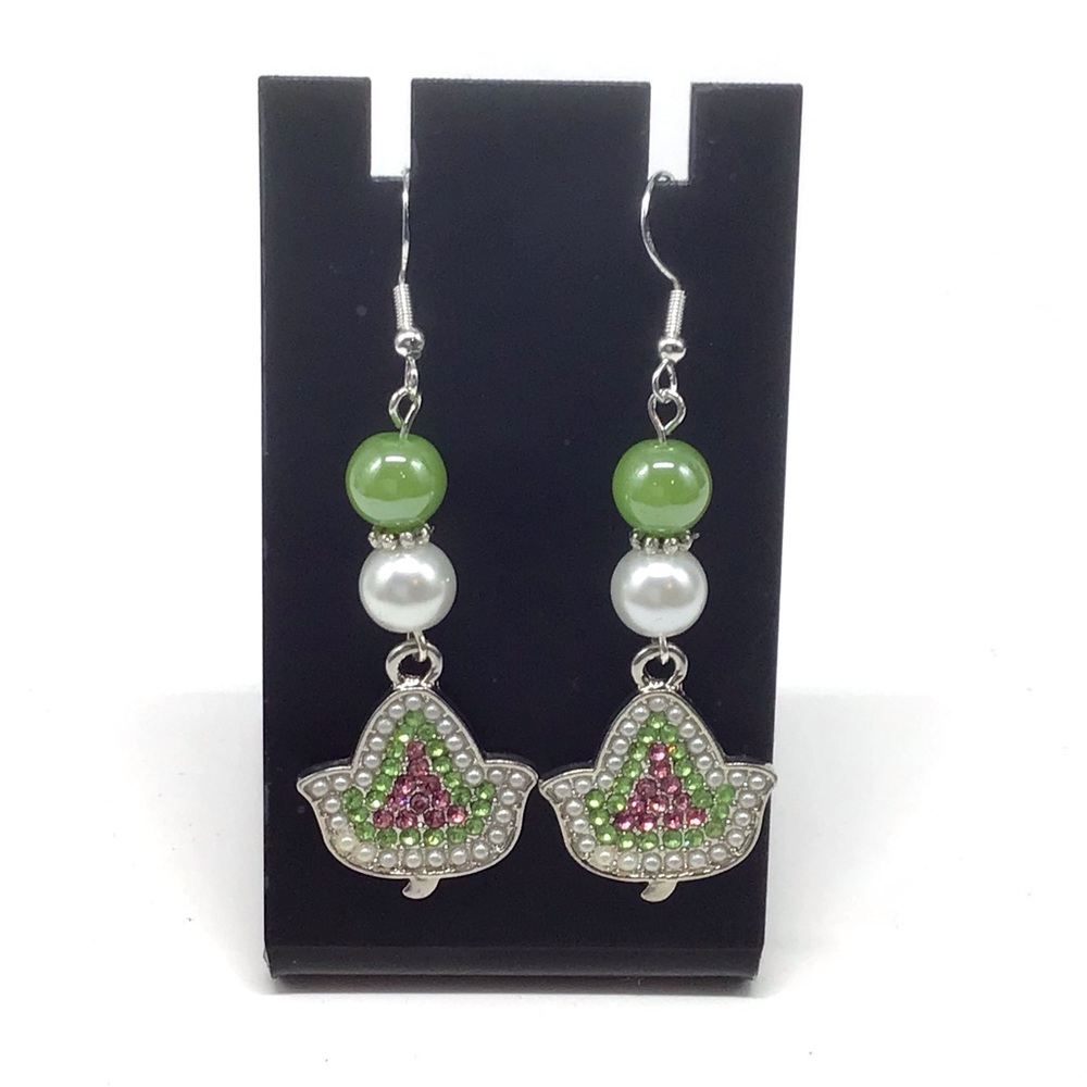 Alpha Kappa Alpha Elegant Earrings